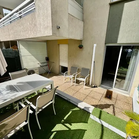 Apartment Le Rieviera Bay-parking-jardin Pick Up Airport Saint-Laurent-du-Var